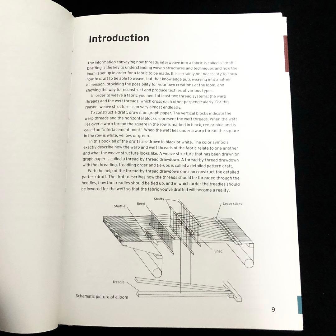 【絶版】スウェーデン織 組織図集「Warp and Weft」