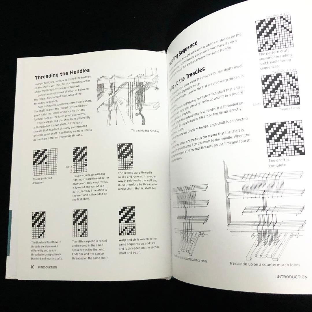 【絶版】スウェーデン織 組織図集「Warp and Weft」