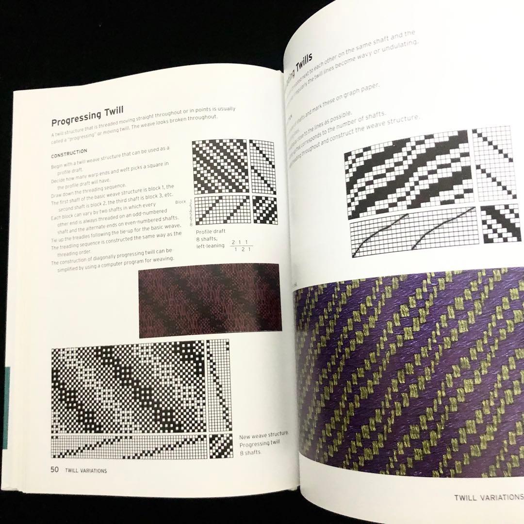 【絶版】スウェーデン織 組織図集「Warp and Weft」