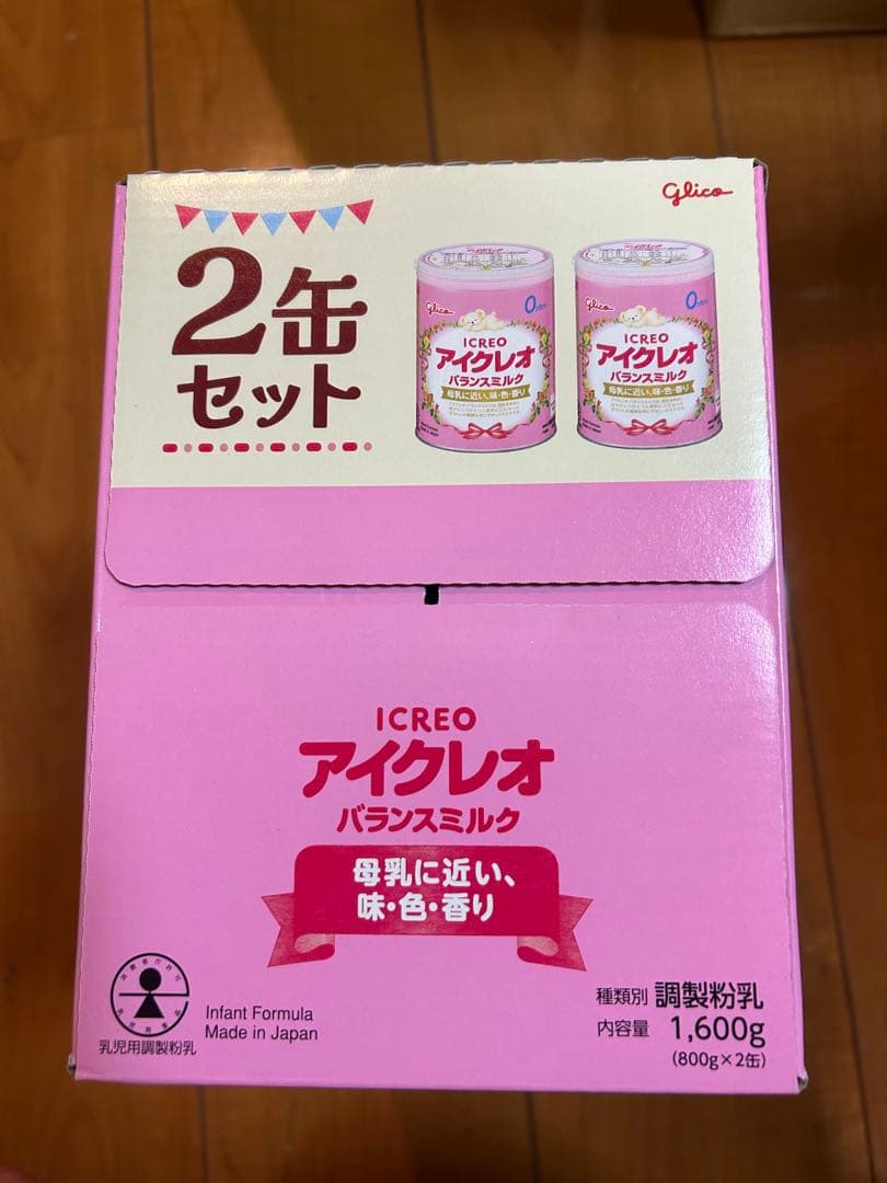 アイクレオ バランスミルク 800g×6缶