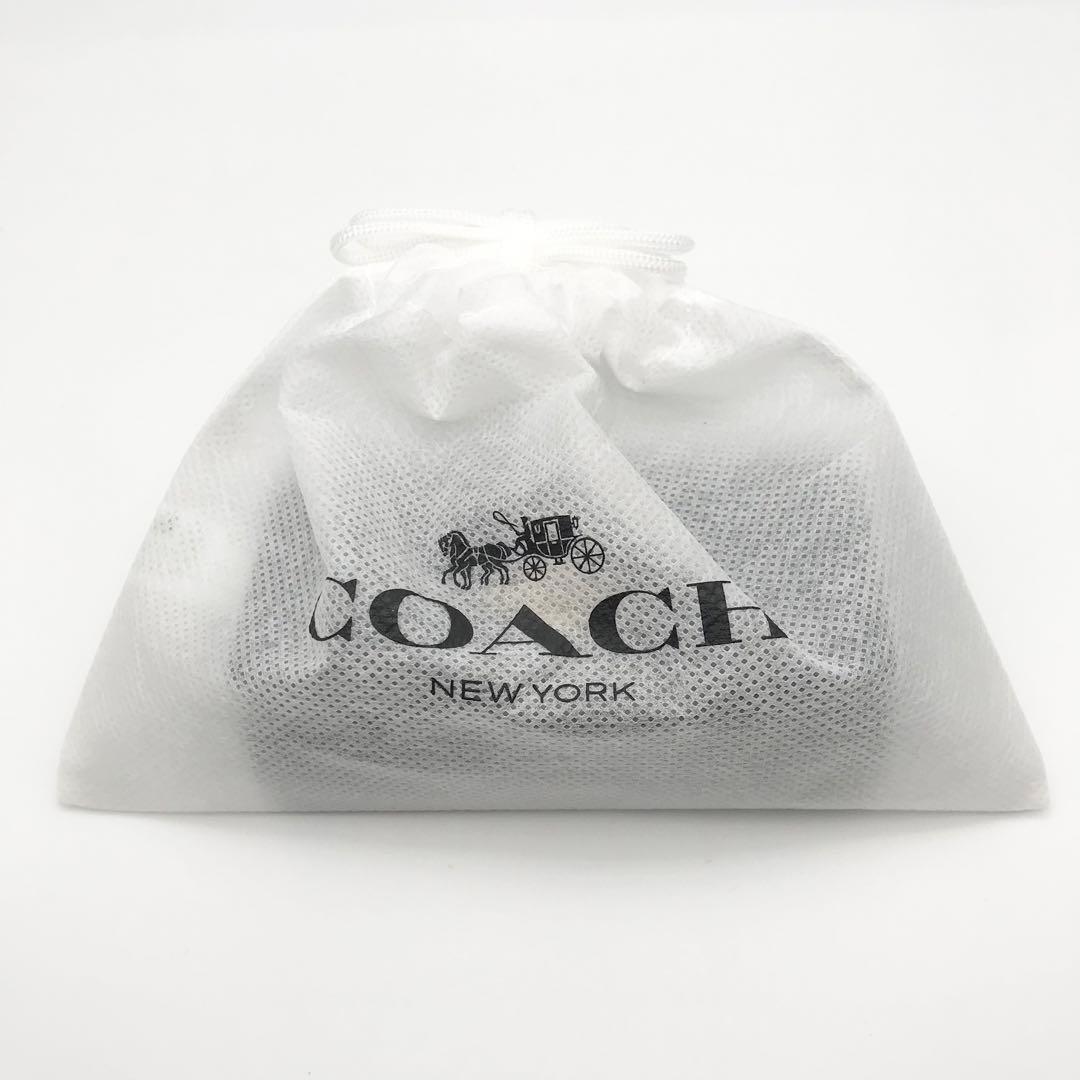 COACH 大人気！！ 6リングキーケース クロスグレインレザー ネイビー 新品