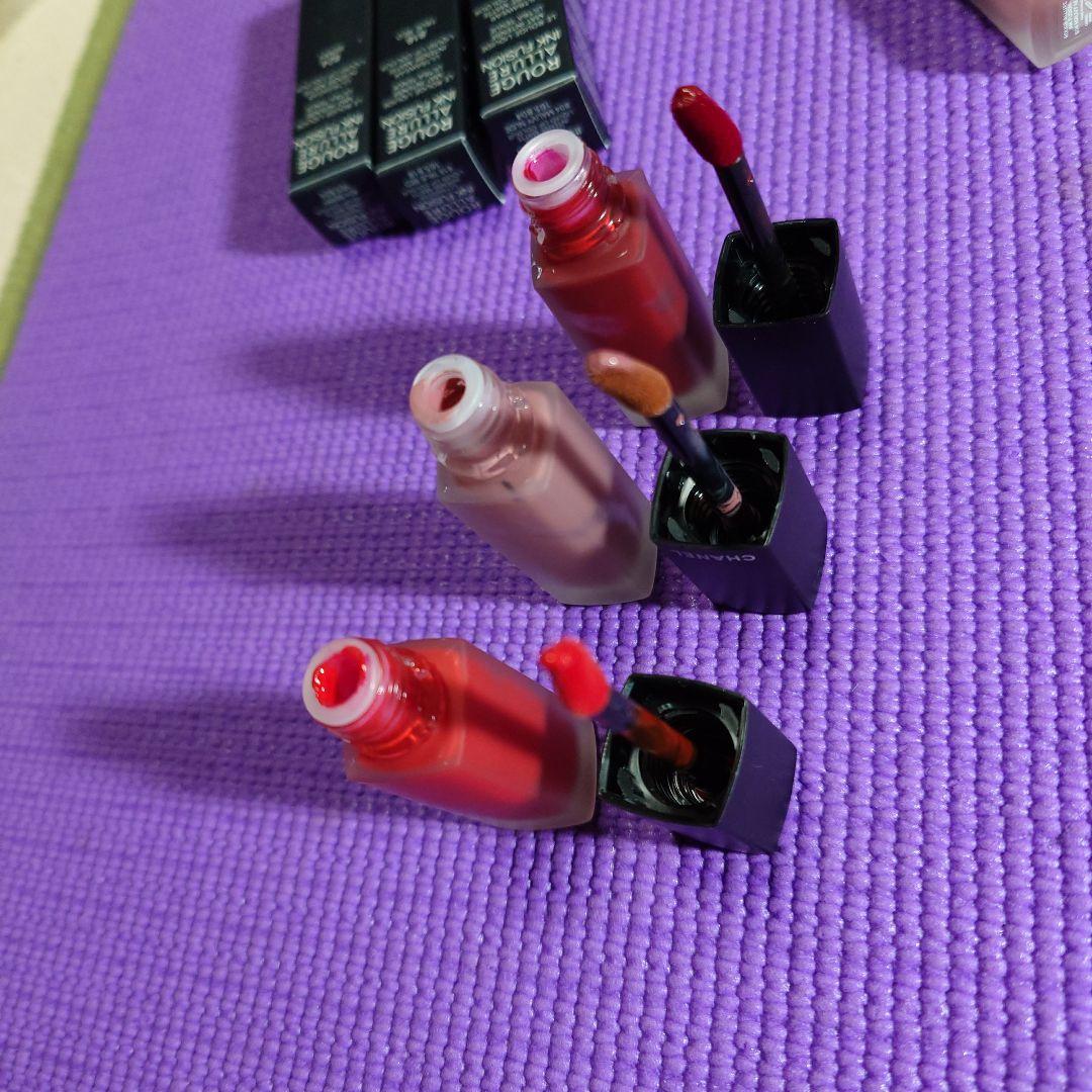 CHANEL 未使用ルージュアリュールインクフュージョン9点＆ポームエサンシエル