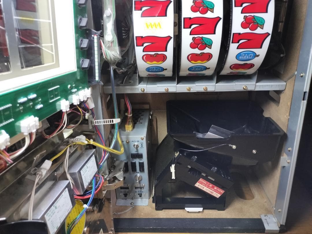 【パチスロ実機】アルゼ★コンチ４X【不要機付】４号機・希少台・人気台