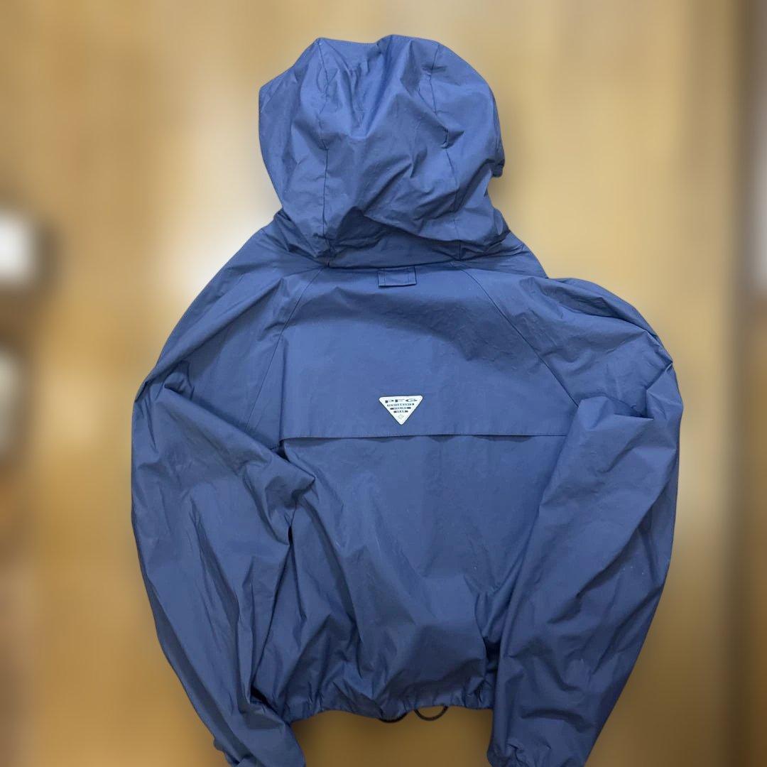 ネイビーフィッシングジャケット