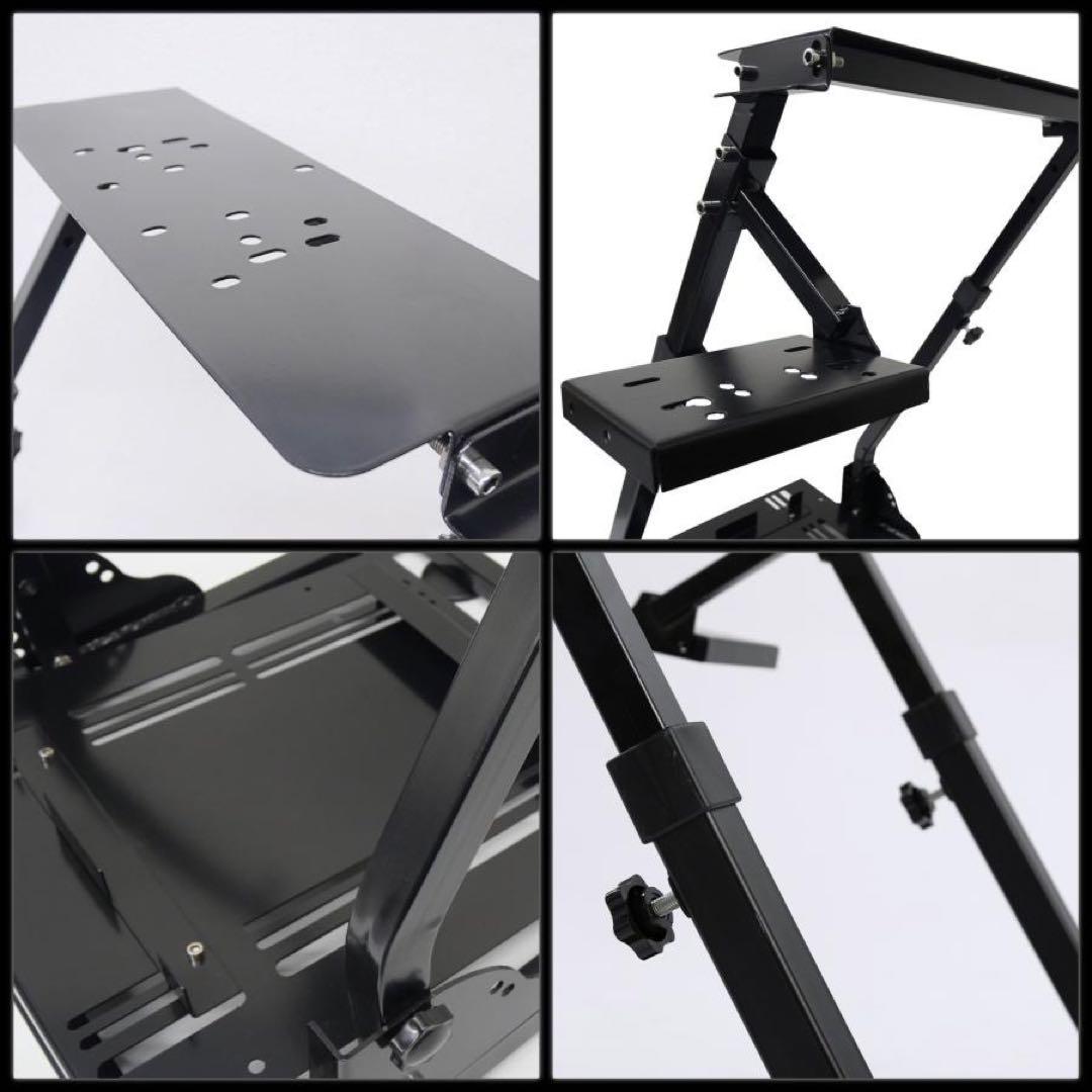 ハンコン スタンド コックピット 折りたたみ レーシングホイール スタンド