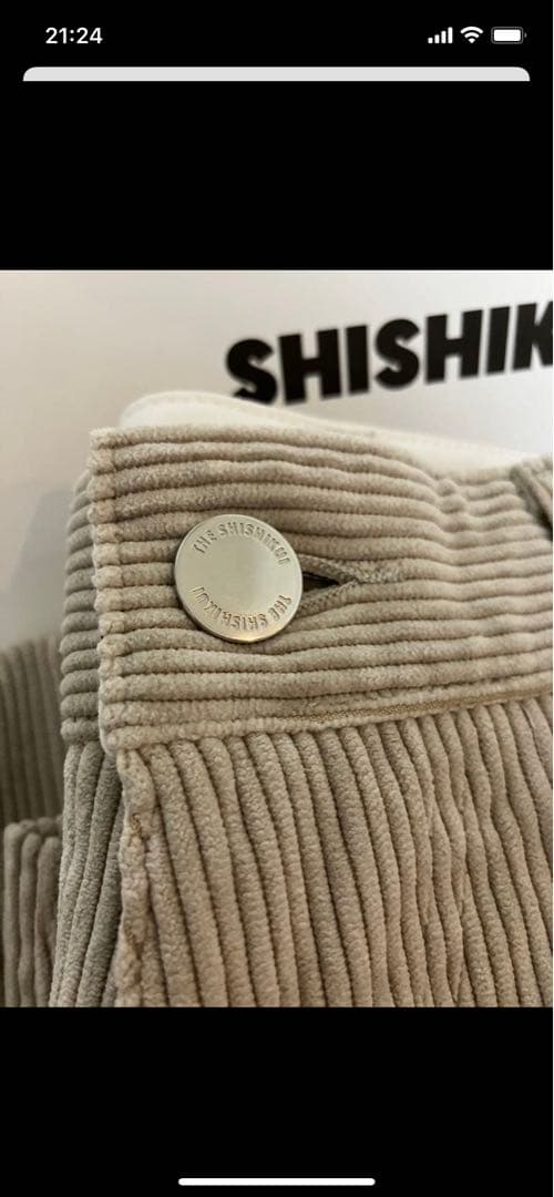 パンツ THE SHISHIKUI Painter C / CREAM 30