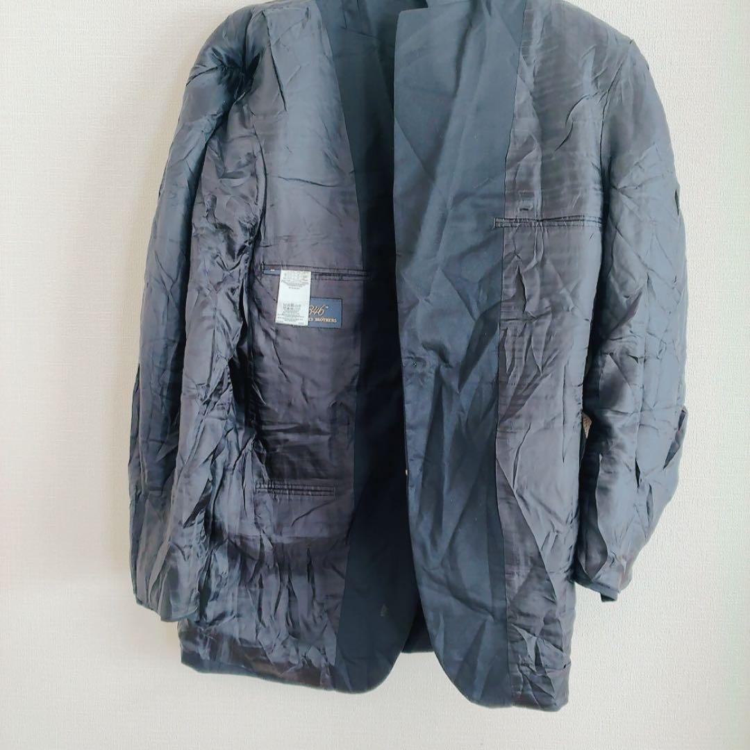 Brooks Brothers346 【39R】ネイビー テーラードジャケット