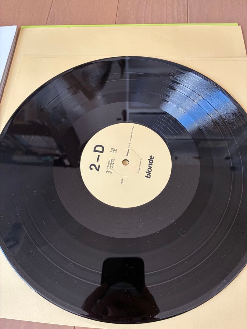 Blonde - Frank Ocean レコード　オフィシャル