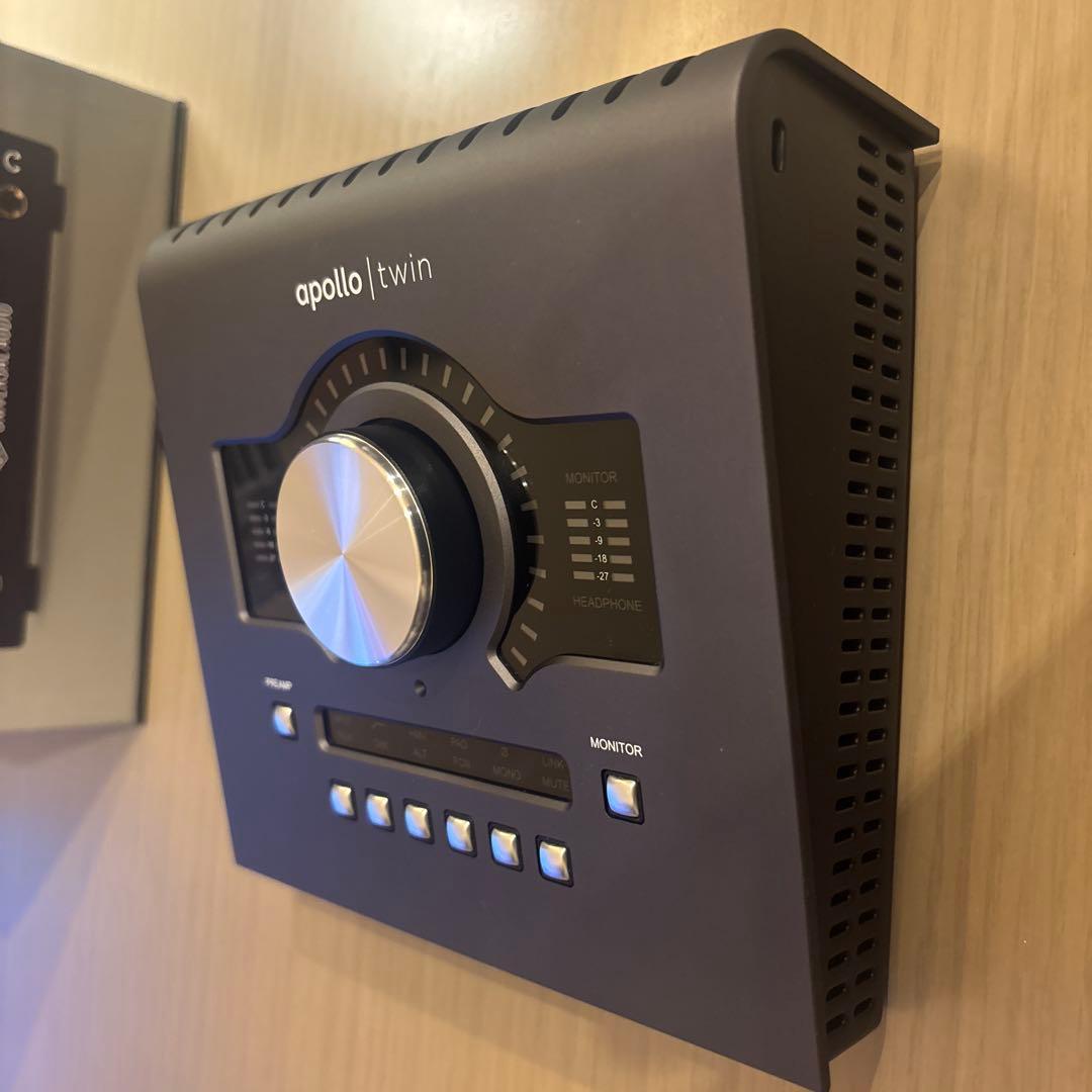 apollo twin MKII DUO オーディオインターフェイス