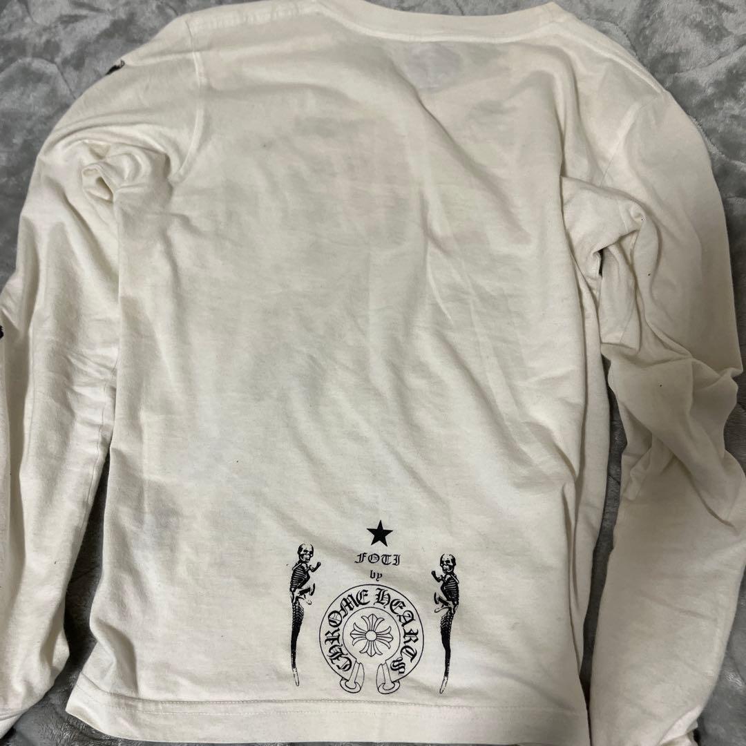 クロムハーツロンT Foti Ribcage Longsleeve 2000's