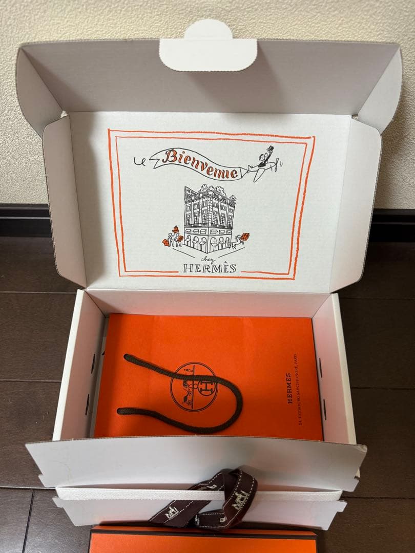 新品未使用 エルメス ロデオ MM タッチ ソーブラック チャーム アリゲーター