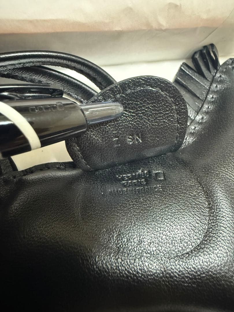 新品未使用 エルメス ロデオ MM タッチ ソーブラック チャーム アリゲーター