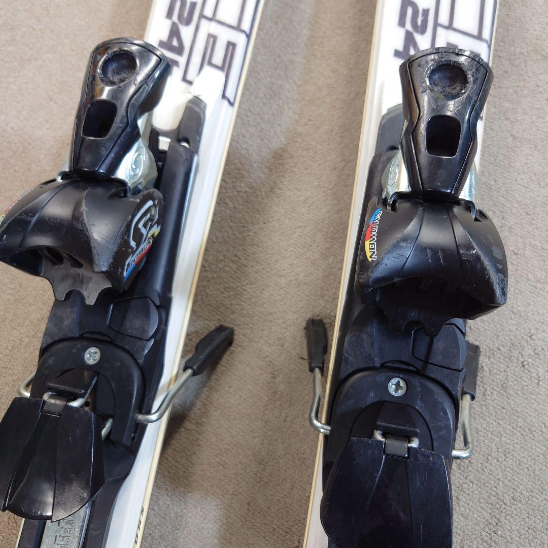 比較的きれい 使用済 サロモン24HOURS 154cm 2点セット