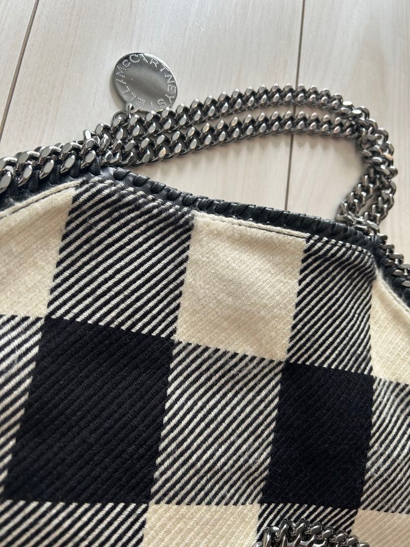 本日1/21まで出品！ステラマッカートニー　ファラベラ　チェック柄