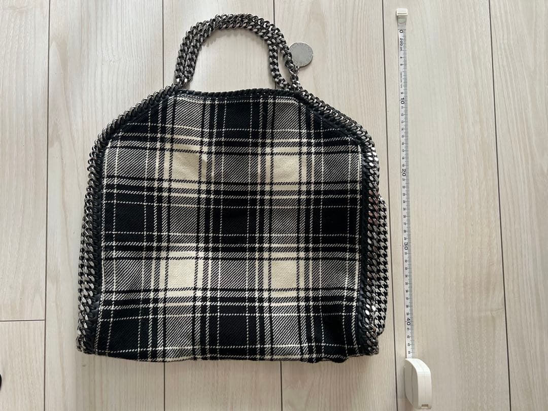 本日1/21まで出品！ステラマッカートニー　ファラベラ　チェック柄