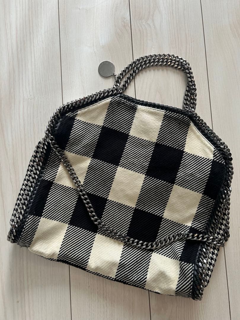 本日1/21まで出品！ステラマッカートニー　ファラベラ　チェック柄