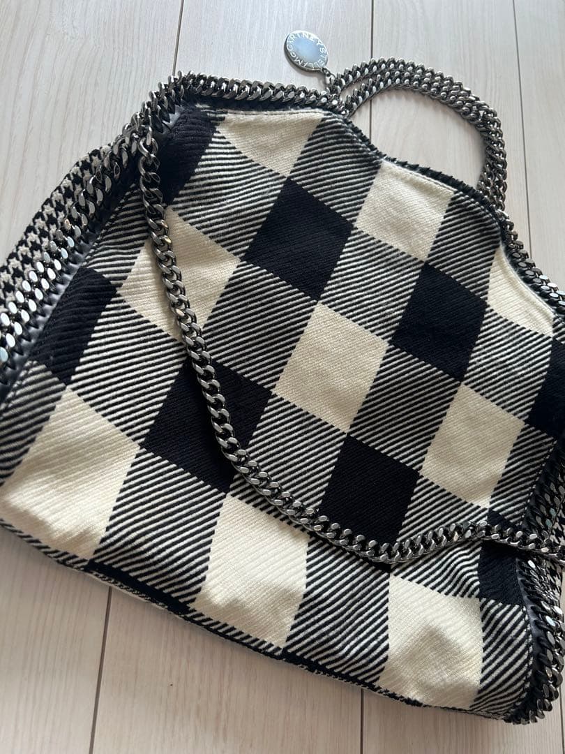 本日1/21まで出品！ステラマッカートニー　ファラベラ　チェック柄