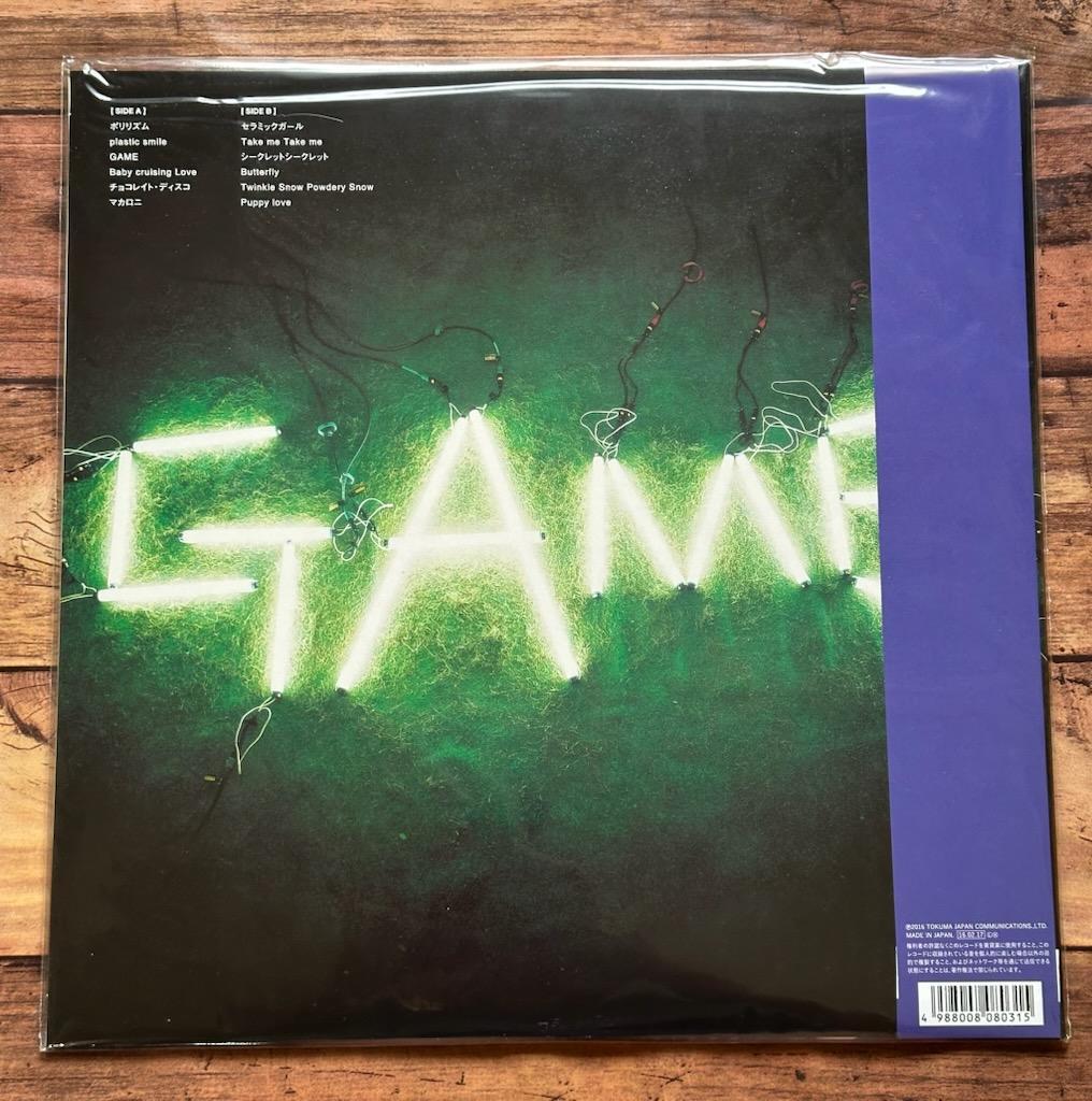 ＜完全受注生産アナログ盤＞LP レコード「GAME」Perfume パフューム