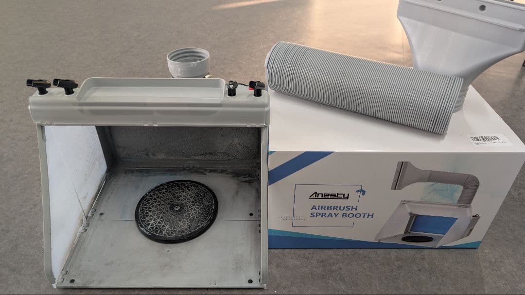 中古品　Anesty　ＡＳＰＢシリーズ　ＡＳＰＢ-Ｐro　エアブラシ塗装ブース