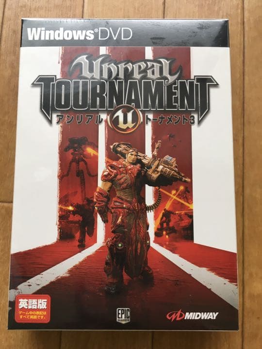 新品　 アンリアル トーナメント 3 英語版 日本語マニュアル付き