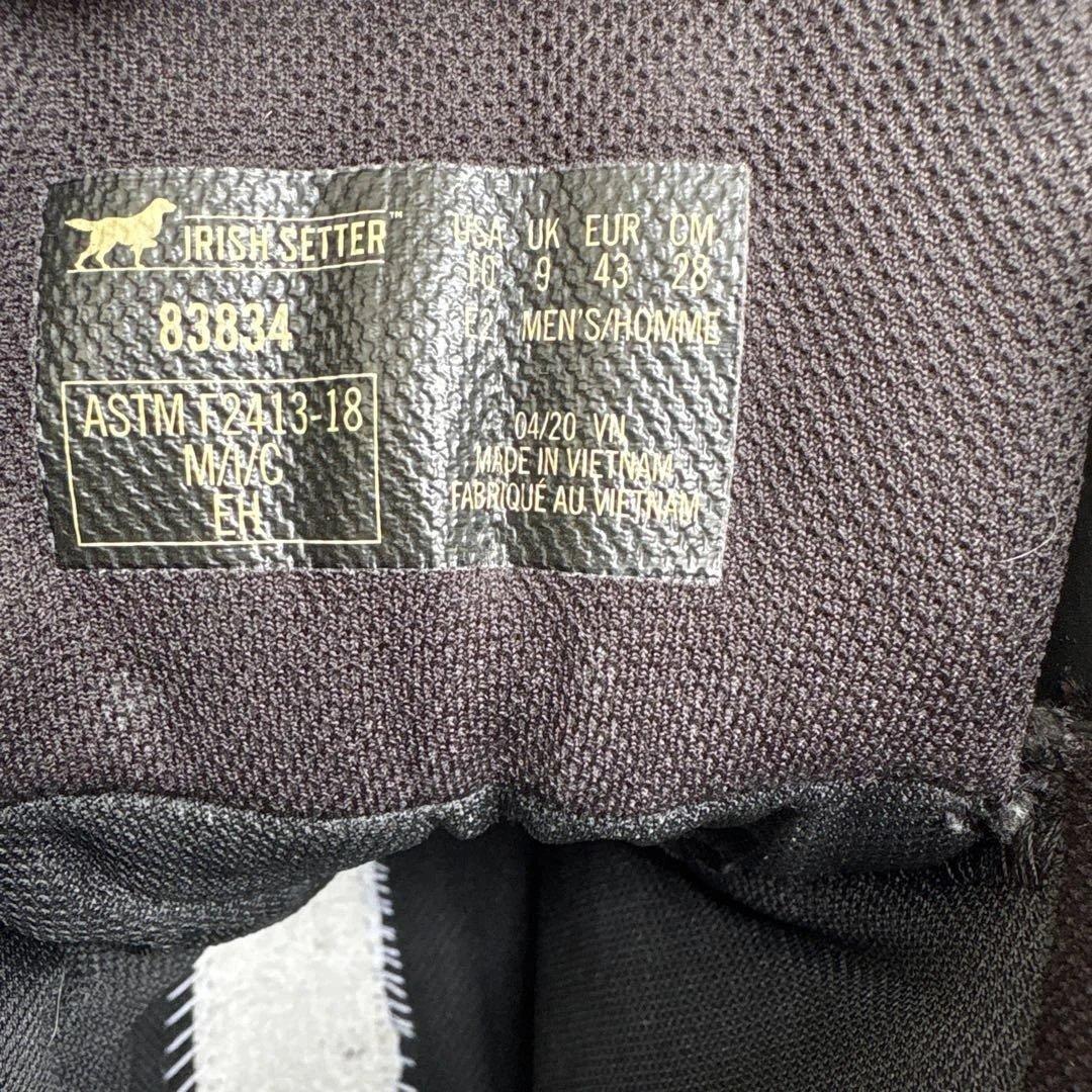 レッドウイング Irish Setter 83834 防水ブーツ 28cm