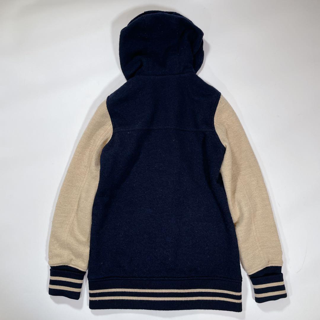 希少✨　バーバリーブルーレーベル　スタジャン　フード　チェック　ホースロゴ　M