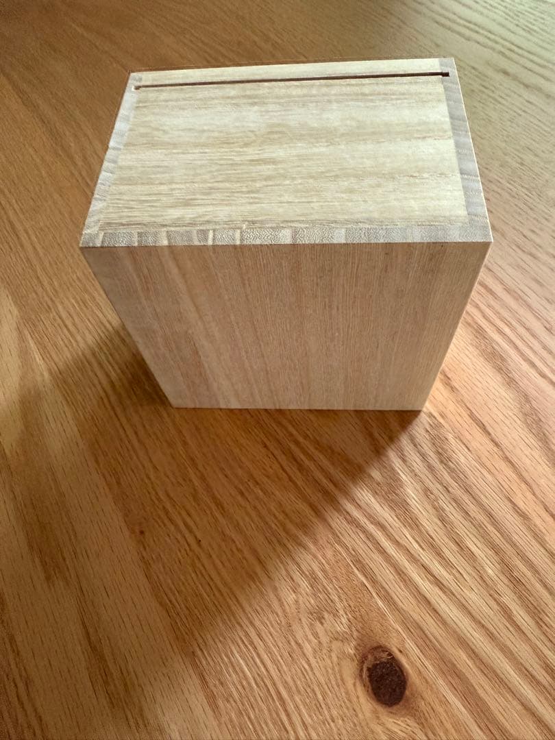 BYOKA 木製ティッシュボックス ゴールド