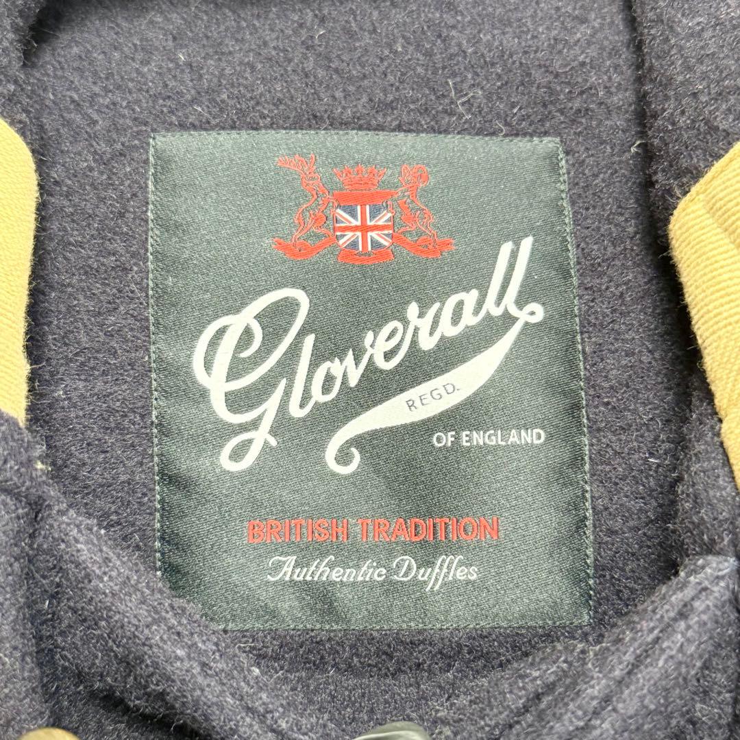 Gloverall ダッフルコート メンズ 38サイズ ネイビー 木製トグル