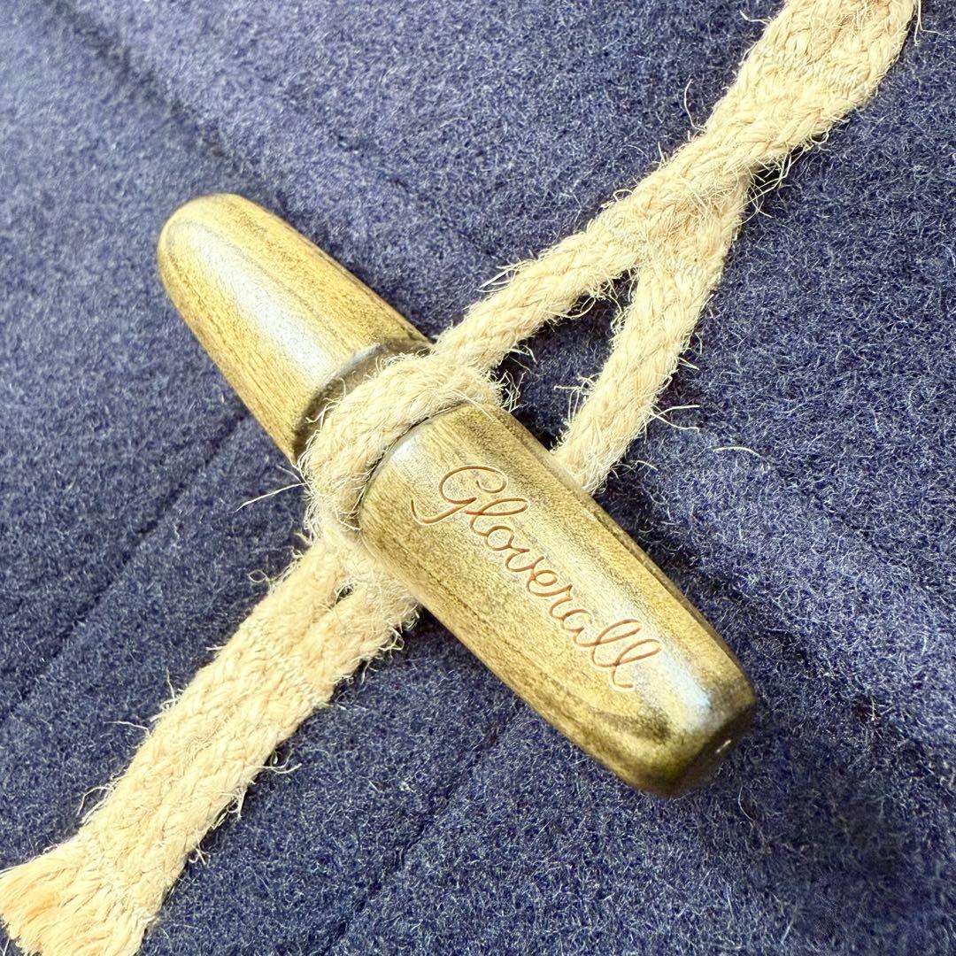 Gloverall ダッフルコート メンズ 38サイズ ネイビー 木製トグル