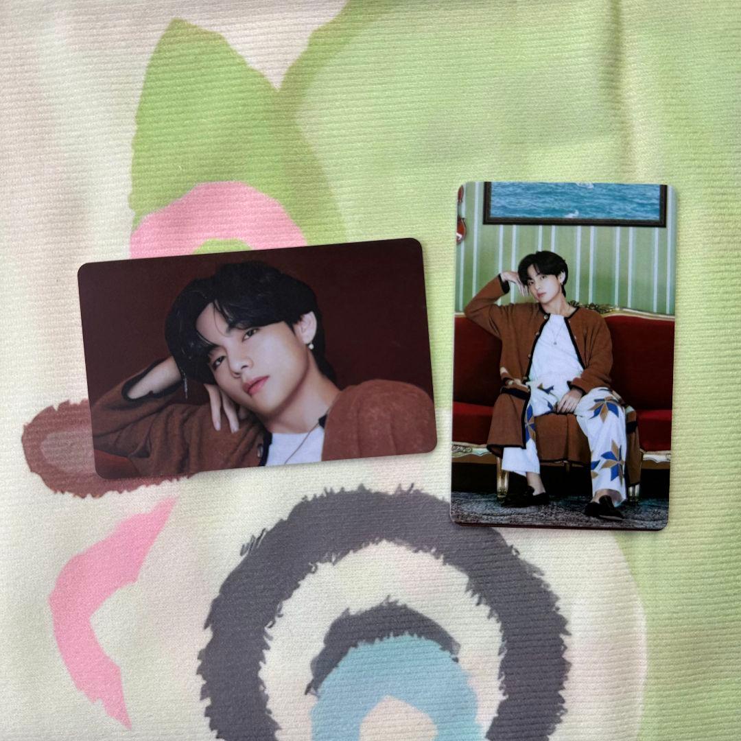 韓国限定 BTS BE Deluxe ラキドロ 未公開 テヒョン トレカ 2枚
