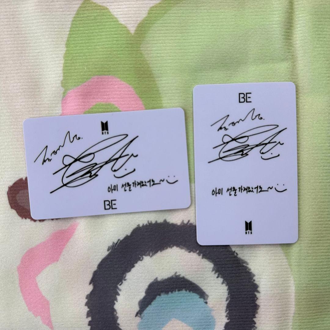 韓国限定 BTS BE Deluxe ラキドロ 未公開 テヒョン トレカ 2枚