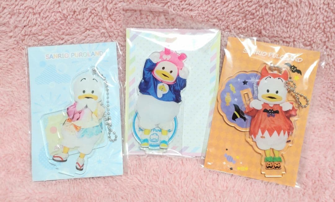 サンリオ ペックル アクリルスタンド キーホルダー