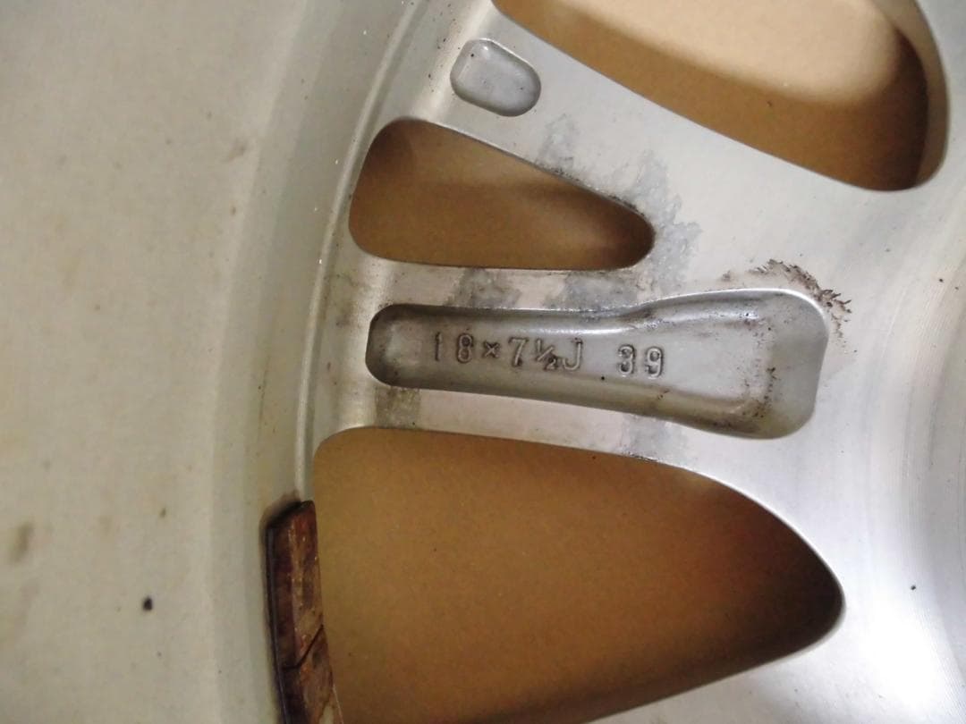 レクサス 18インチ シルバー ホイール 4本セット