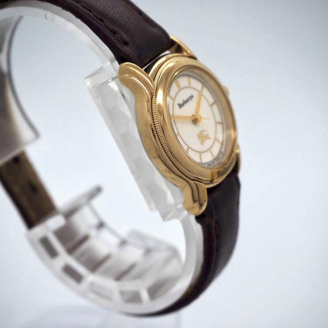 専用600 稼働【美品】バーバリー　レディース　ゴールド ブラウン　アンティーク