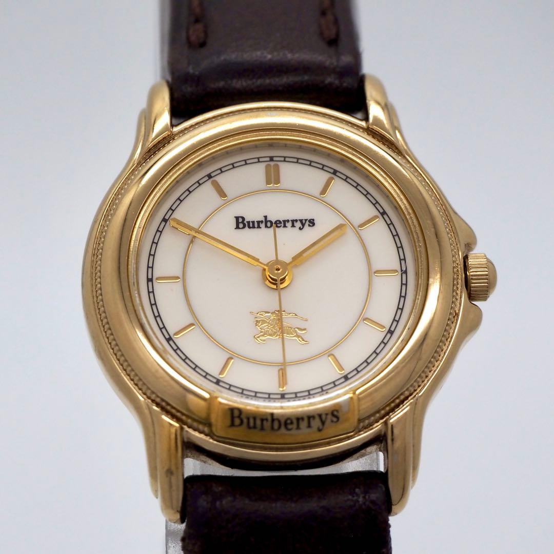専用600 稼働【美品】バーバリー　レディース　ゴールド ブラウン　アンティーク