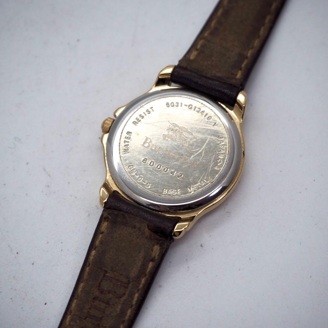 専用600 稼働【美品】バーバリー　レディース　ゴールド ブラウン　アンティーク