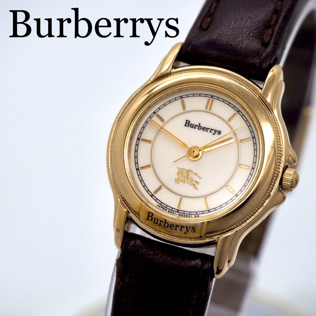 専用600 稼働【美品】バーバリー　レディース　ゴールド ブラウン　アンティーク