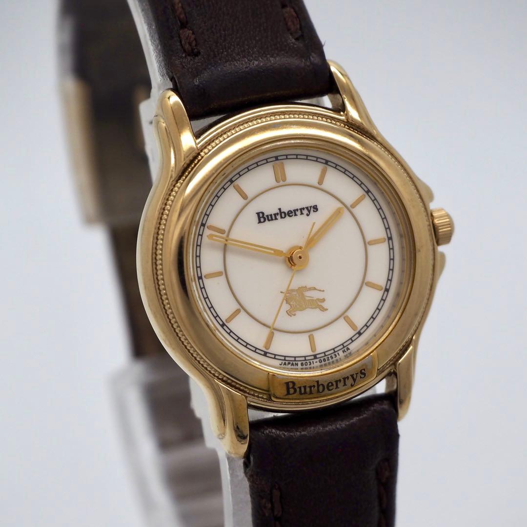専用600 稼働【美品】バーバリー　レディース　ゴールド ブラウン　アンティーク