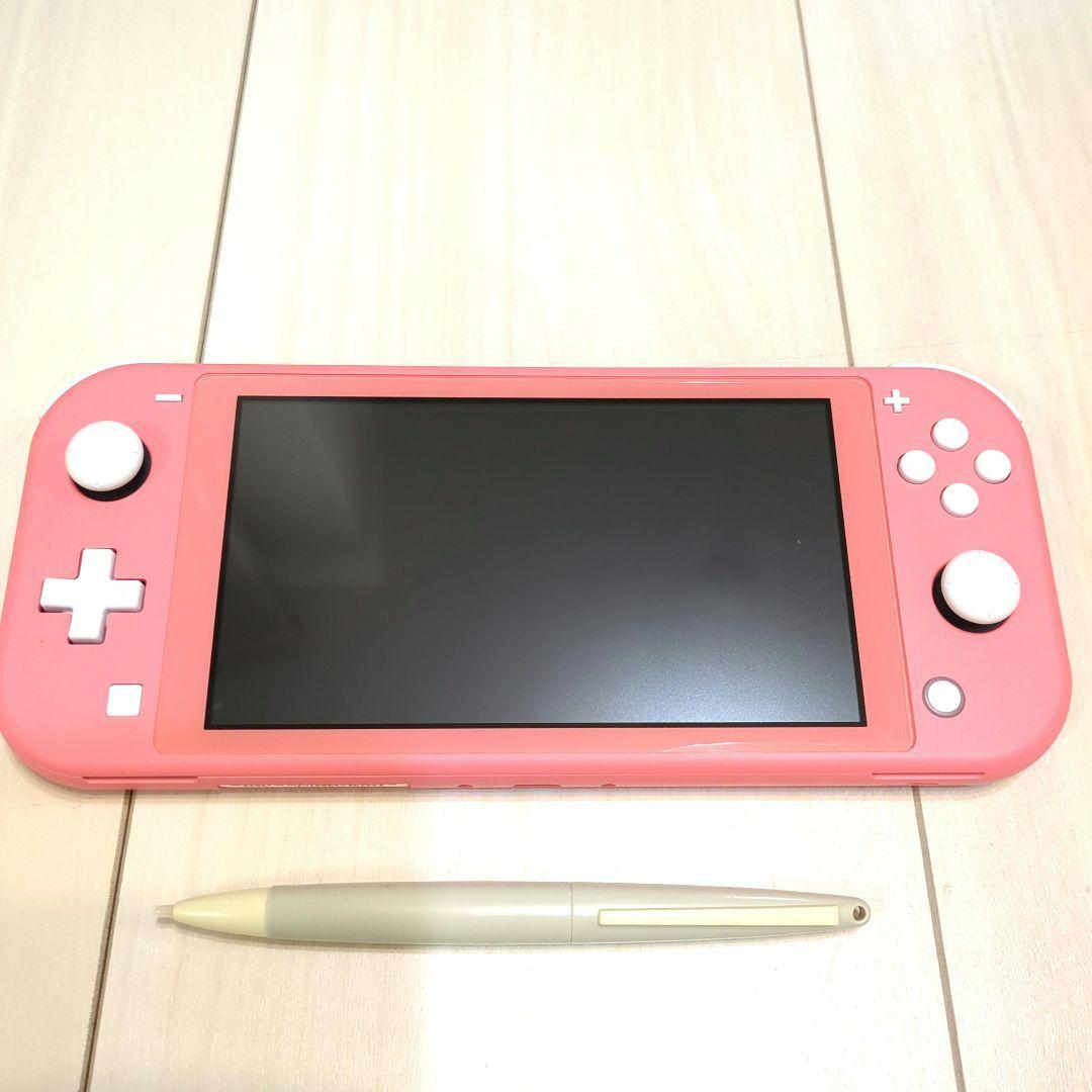 Nintendo Switch Lite コーラルピンク本体のみ+おまけ付き