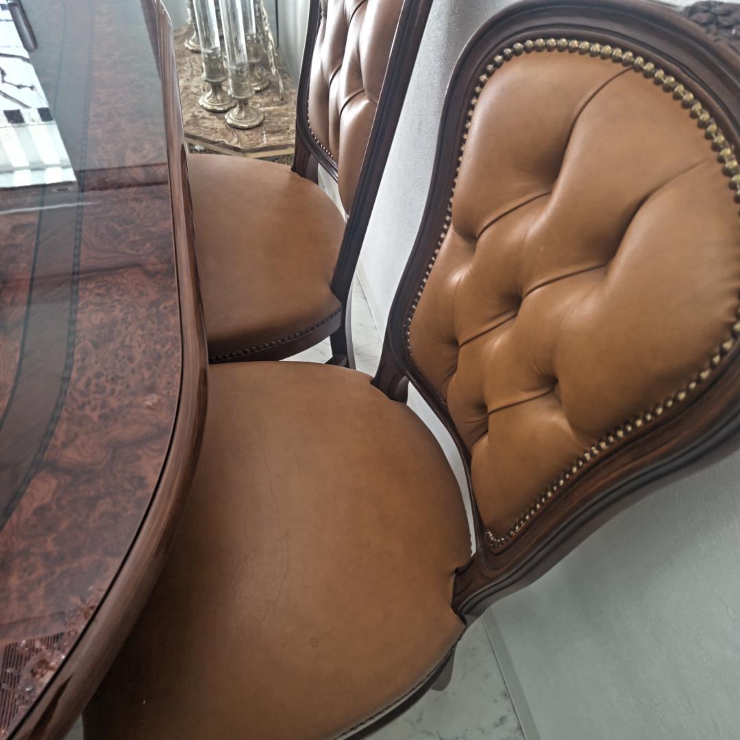 コンジュニム 高級アンティーク家具 欧風 4人掛け ダイニングテーブルのみ