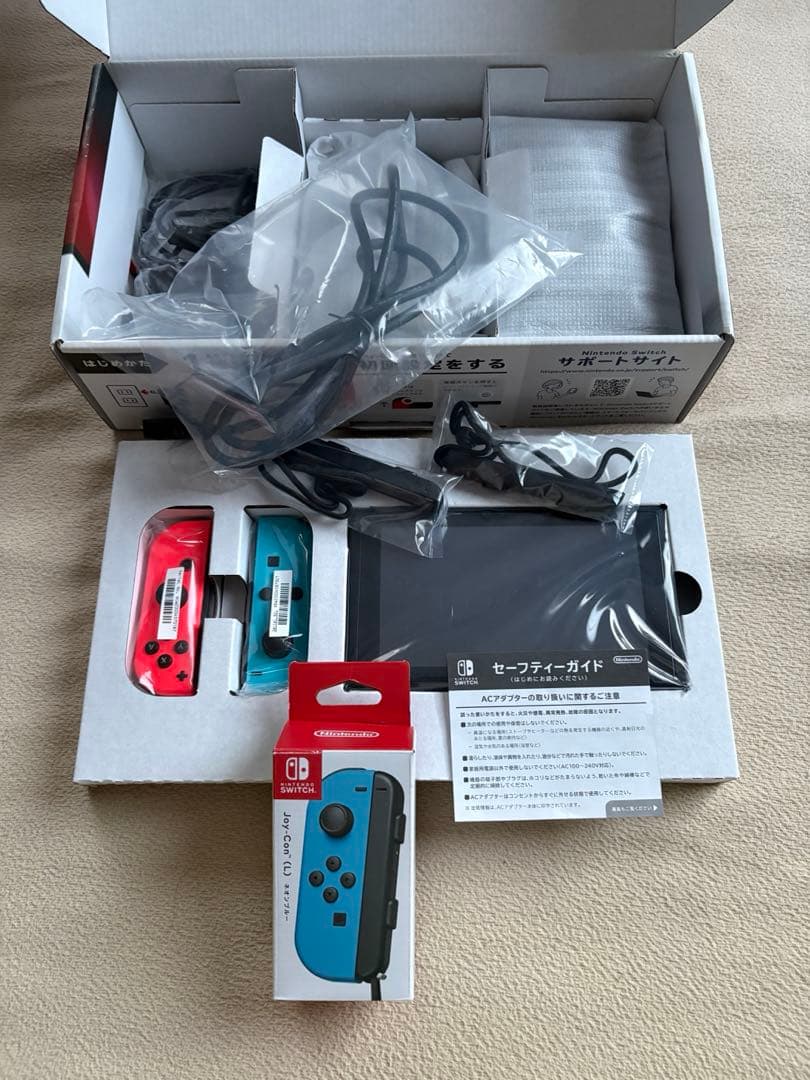 【値下げ】 Nintendo Switch ネオンブルー/ネオンレッド本体