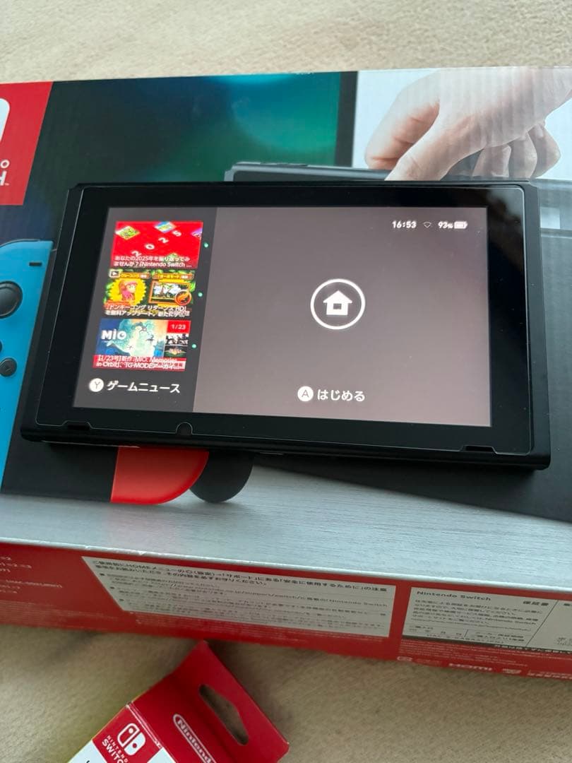 【値下げ】 Nintendo Switch ネオンブルー/ネオンレッド本体