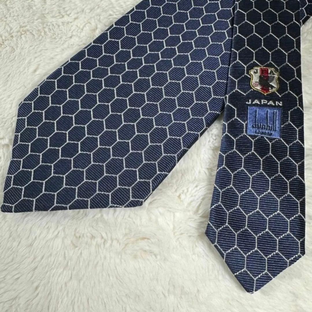 【dunhill×JFA】サッカー日本代表 2010本限定 公式ネクタイ