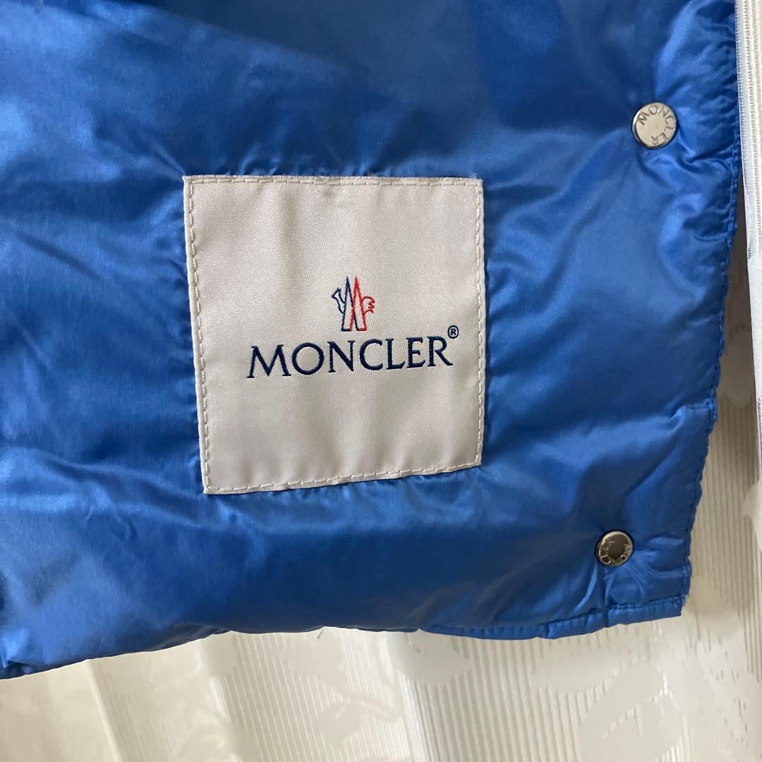 MONCLER 美品ダウンベスト 青 サイズ1