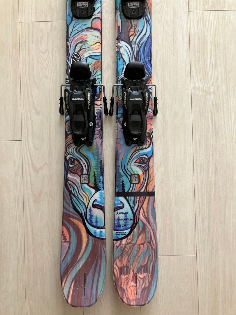 ジュニア用スキー板　アトミック　ベンチェトラー133cm
