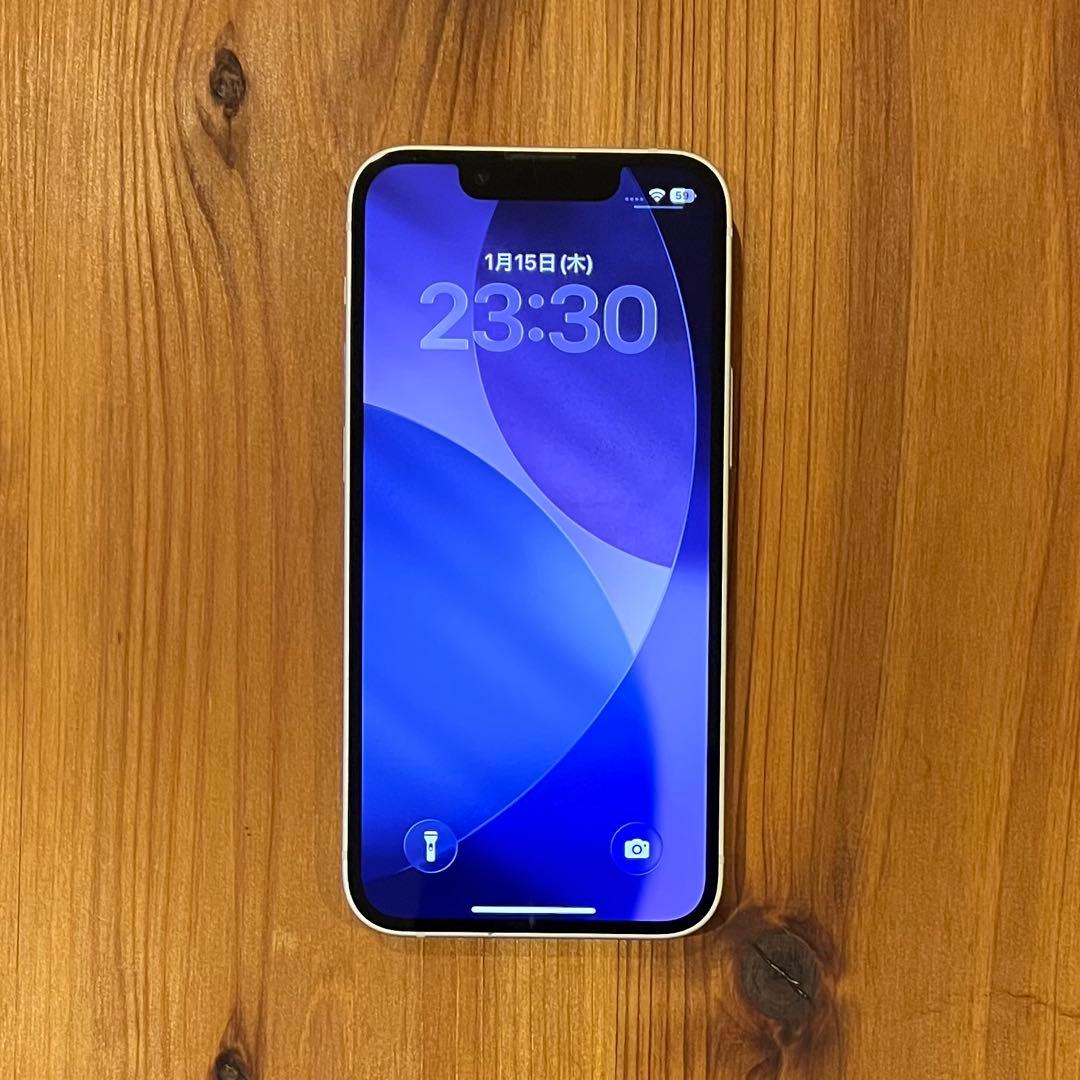 iPhone13mini 128GB ホワイト 99%バッテリー