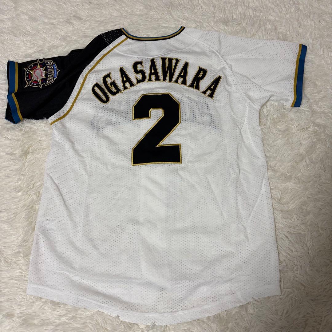 2003年 小笠原道大 ユニフォーム M 日本ハムファイターズ ミズノ メッシュ