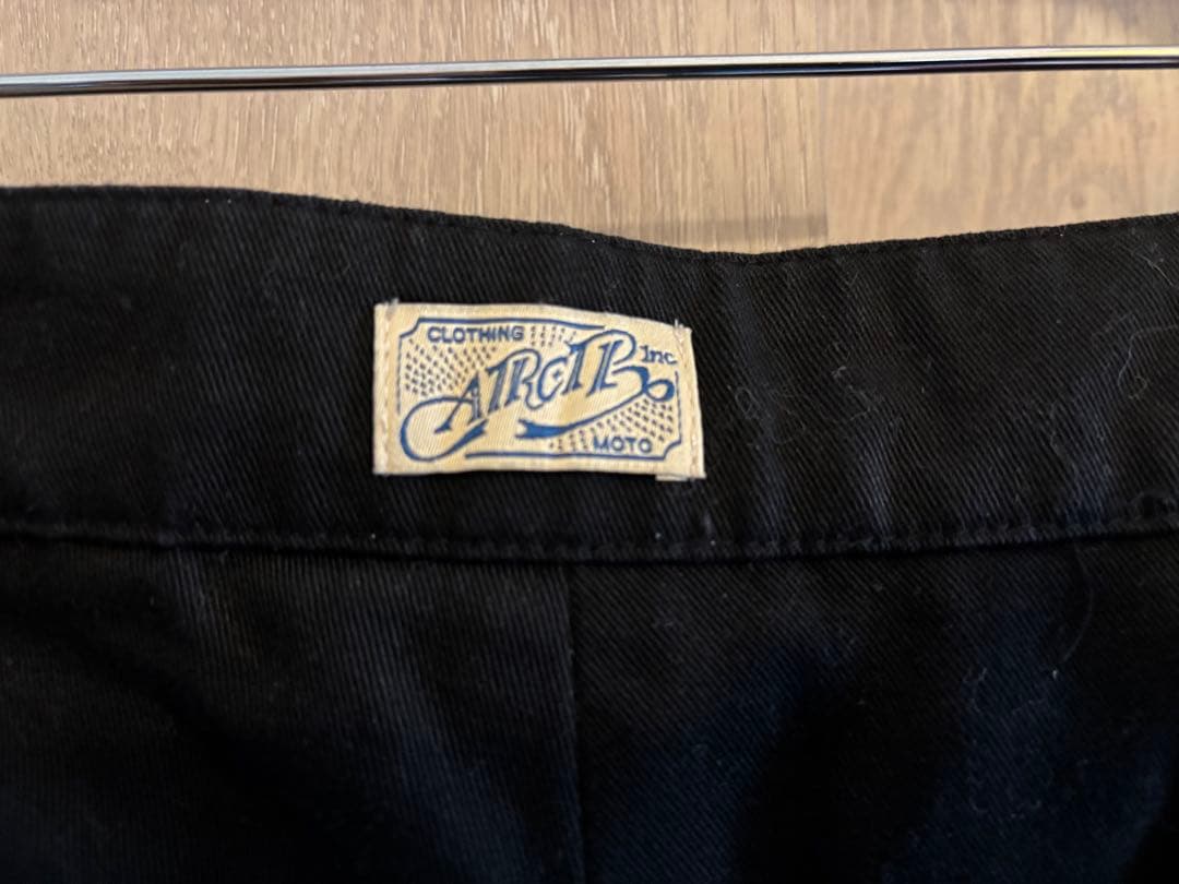 パンツ atrct Double knee work pants black