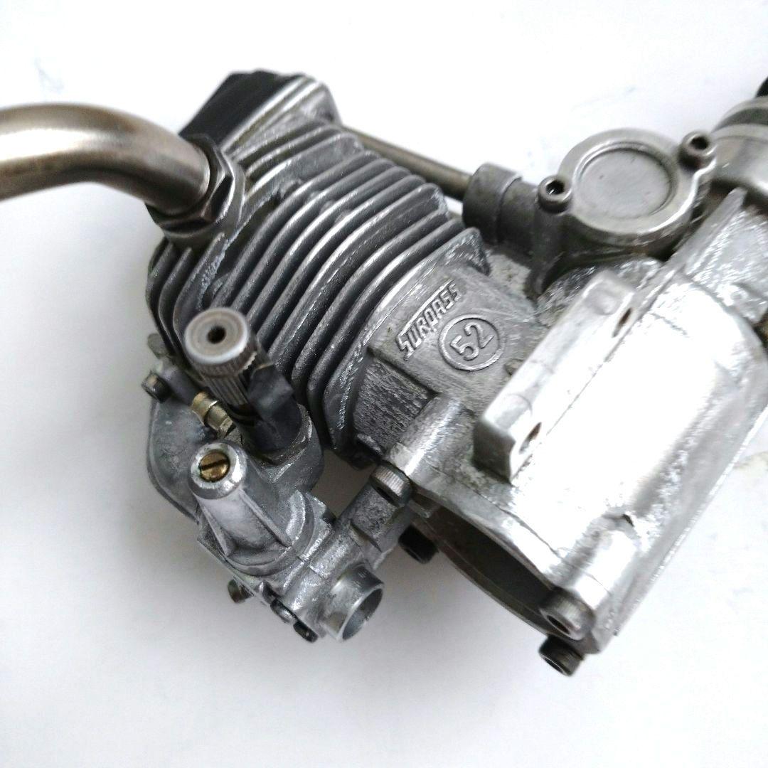 ラジコン飛行機 エンジン OS FS SURPASS 52 マフラー付き