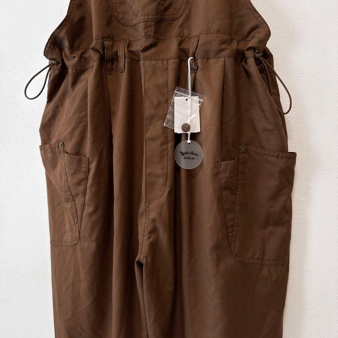 新品 ニコアンド be with M Misayo ラクテロサロペット ワイド